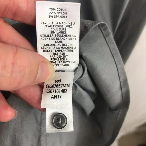 Calibrate Slim Fit Stretch Button Down Shirt - Picture 7 of 8